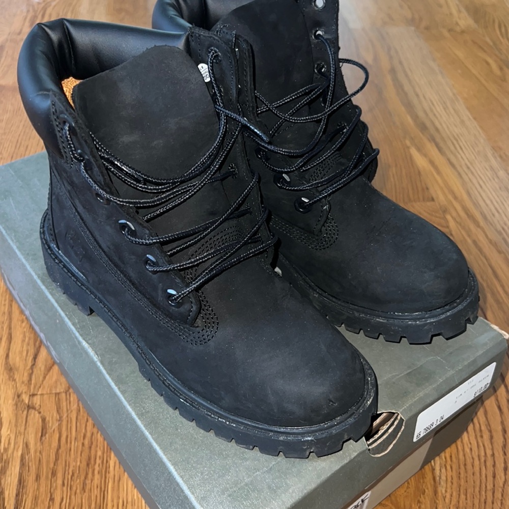 Timberland black boots